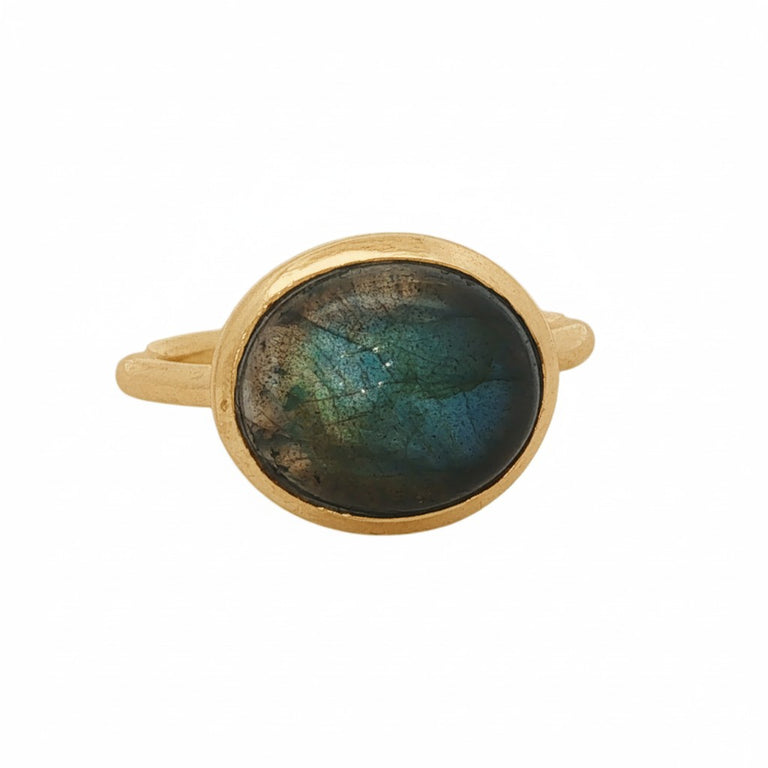 Ring LIVIA Labradorite