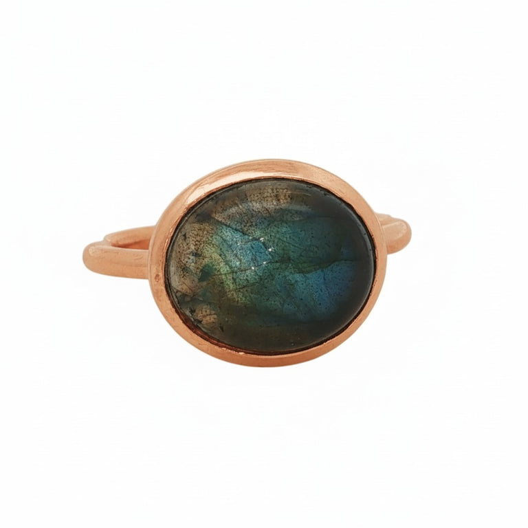 Ring LIVIA Labradorite