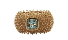 Ring DOTTERA mit Aquamarin