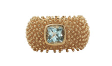 Ring DOTTERA mit Aquamarin