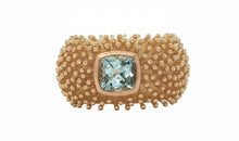 Ring DOTTERA mit Aquamarin