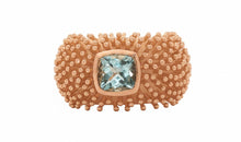 Ring DOTTERA mit Aquamarin
