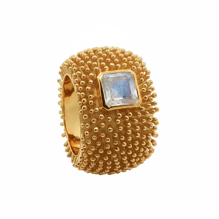 Ring DOTTERA mit Mondstein