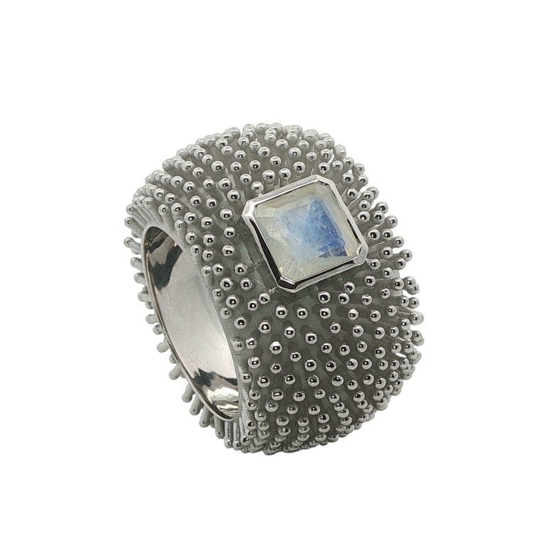 Ring DOTTERA mit Mondstein