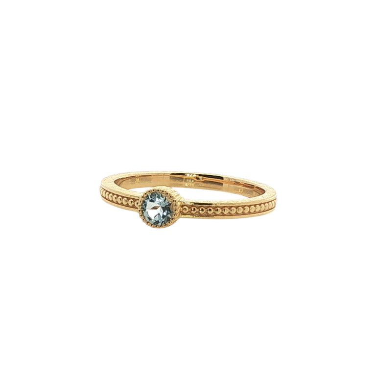Ring SOLEA Blautopas
