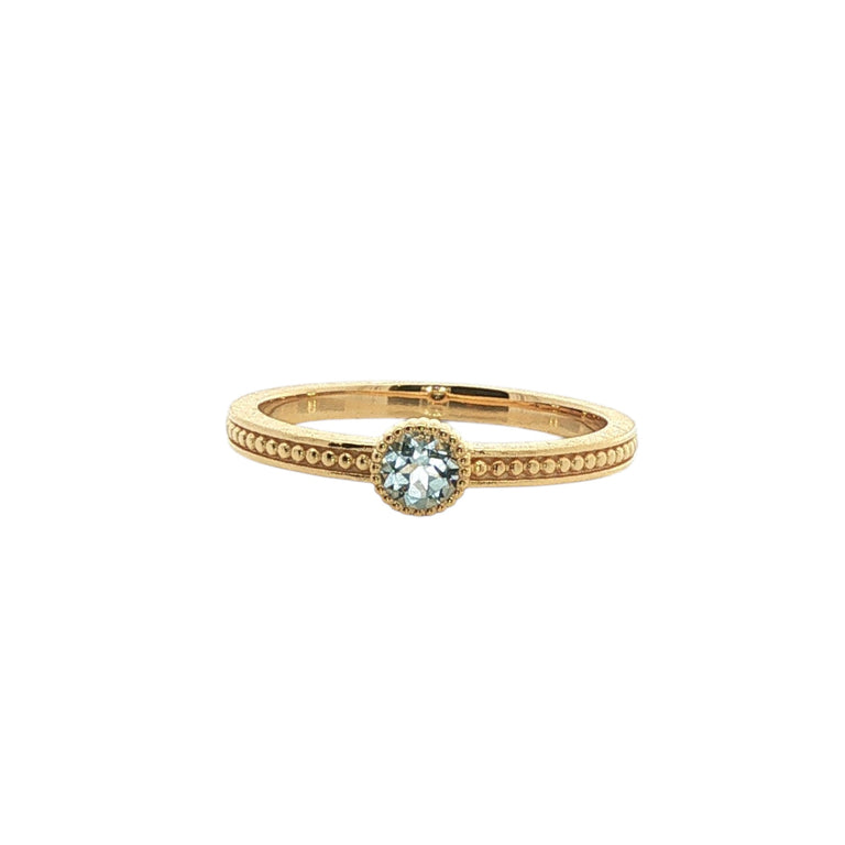 Ring SOLEA Blautopas