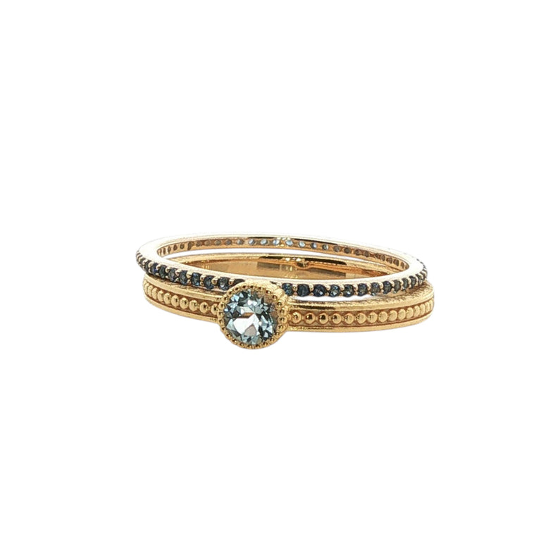 Ring SOLEA Blautopas