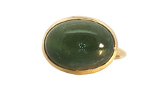 LIVIA Ring mit grünem Turmalin