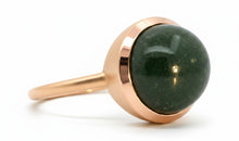 LIVIA Ring mit grünem Turmalin