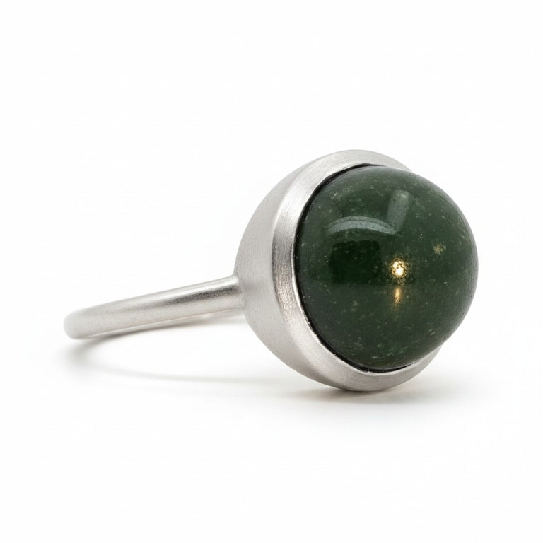 LIVIA Ring mit grünem Turmalin