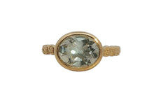 Aquamarine Ring Oval 8 X 10 mm – Floral