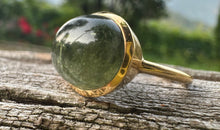 LIVIA Ring mit grünem Turmalin