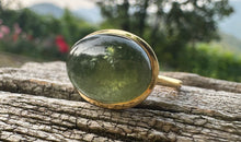 LIVIA Ring mit grünem Turmalin