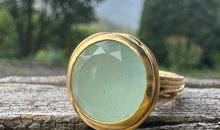 Unikat Ring CONICAL – Aquamarin 13 mm