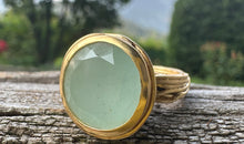 Unikat Ring CONICAL – Aquamarin 13 mm