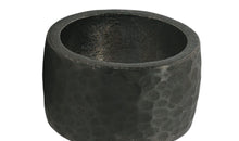 Ring SIMON 12 mm matt gehammert