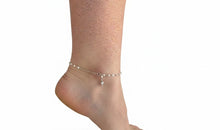 Perlen Anklet mit einem Charm