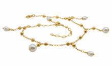 Anklet mit Perlen-Charms