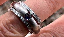 3-teiliges Ring-Set Edelstahl mit Iolith SALE