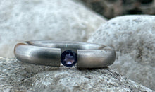 Pneu Ring Edelstahl mit Iolithe SALE