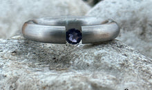 Pneu Ring Edelstahl mit Iolithe SALE