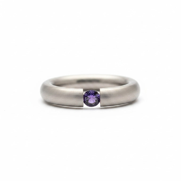 Pneu Ring Edelstahl mit Iolithe SALE