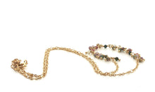 Gliederkette mit kleinen Multiturmalinen
