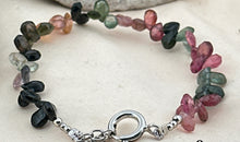 Multiturmalin Armband 6X7 mm