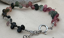 Multiturmalin Armband 6X7 mm