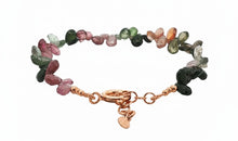 Multiturmalin Armband 6X7 mm