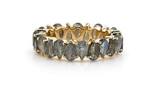 AYAT – Memory Ring mit 3 X 5 mm Labradoriten