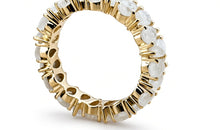 AYAT – Memory Ring mit 3 X 5 mm Mondsteinen