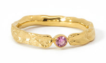 Ring KEENAN 5 mm mit  Rosaturmalin