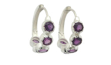 Creolen HARRIET Amethyste 20 mm