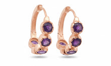Creolen HARRIET Amethyste 20 mm