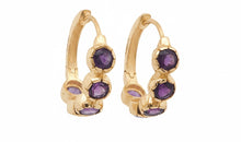 Creolen HARRIET Amethyste 20 mm