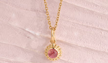 Anhänger ADRIJANA ROUND Turmalin rosa