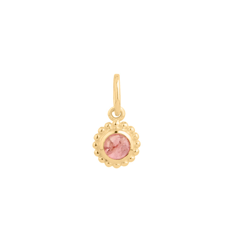 Anhänger ADRIJANA ROUND Turmalin rosa