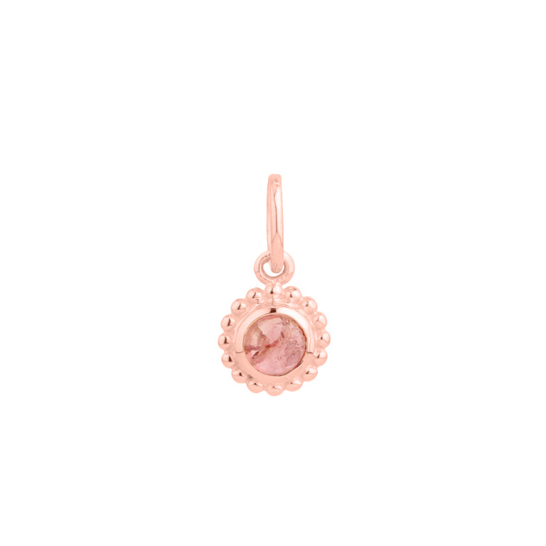 Anhänger ADRIJANA ROUND Turmalin rosa