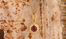 Anhänger ADRIJANA ROUND Turmalin rosa