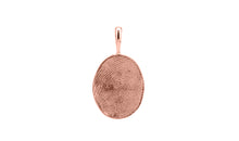 Anhänger FINGERPRINT oval 13X15 mm
