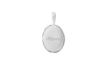 Anhänger FINGERPRINT oval 13X15 mm