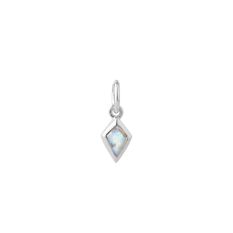 Anhänger KITE Labradorit 3X5mm Silber