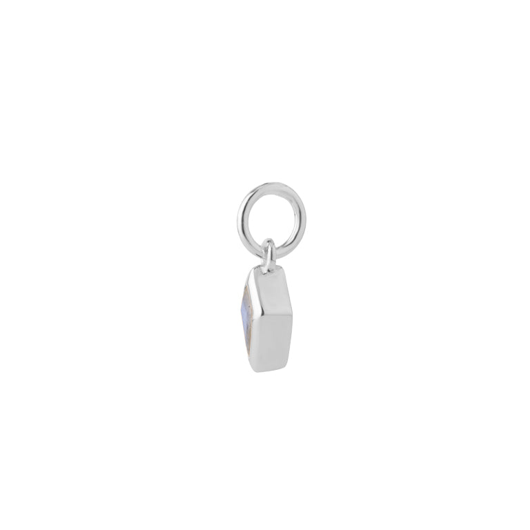 Anhänger KITE Labradorit 3X5mm Silber