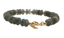 Edelsteinarmband mit Labradoriten