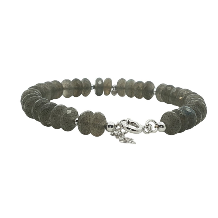 Edelsteinarmband mit Labradoriten