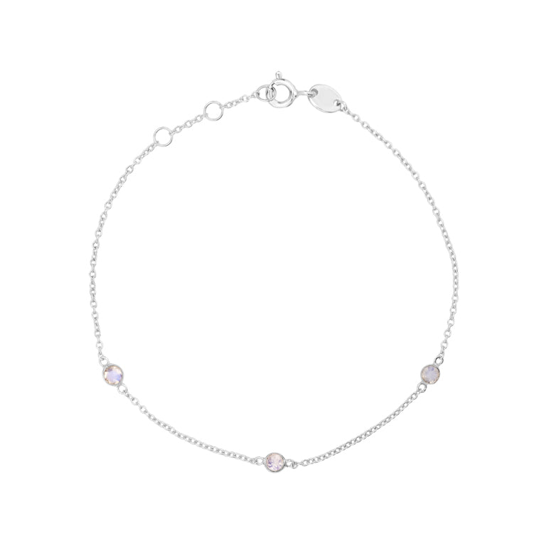 Armband ATHINA mit Mondstein bicolor