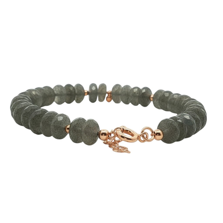 Edelsteinarmband mit Labradoriten