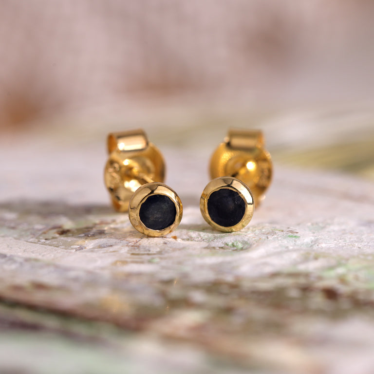 Ohrstecker ATHINA mit Saphir