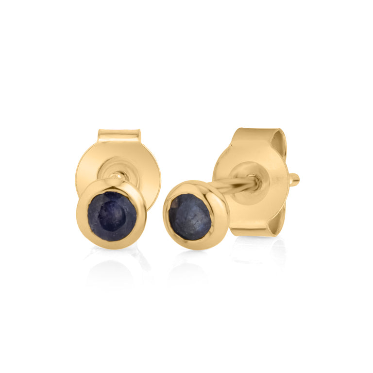 Ohrstecker ATHINA mit Saphir